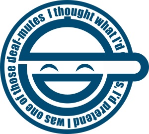 laughing man logo